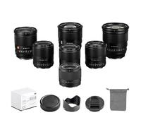 Compatible for Sony E-Mount 23mm 33mm 56mm F1.4 APS-C Auto Focus Lens Set X Z Mount(33MM F1.4,Z)