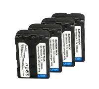 Compatible For Sony，For NP-FM500H NP FM500H NPFM500H Battery A57 A58 A65 A77 A99 A550 A560 A580 Battery L50 2200mAh Camera Batteries(4pcs)