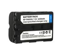 Compatible For Sony，For NP-FM500H NP FM500H NPFM500H Battery A57 A58 A65 A77 A99 A550 A560 A580 Battery L50 2200mAh Camera Batteries(1pcs)