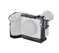 Compatible For Sony FX2 - Camera Cage Kit With Top Plate Clamp, Cold Shoe Rail & Wrist Strap Handle(Cage 5587)
