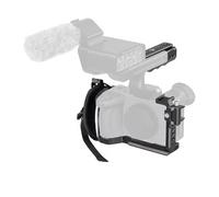 Compatible For Sony FX2 - Camera Cage Kit With Top Plate Clamp, Cold Shoe Rail & Wrist Strap Handle(Cage Kit 5588)