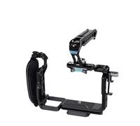 Compatible For Sony FX3 FX30 Full Camera Cage Kit | Top handle equipped, unobstructed controls, full port access(W Top Handle-B)