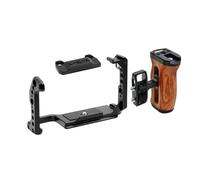 Compatible for Sony FX30 & FX3 Camera Cage with Top Handle, Protection Frame for Photo & Video Accessories(PURPLE)