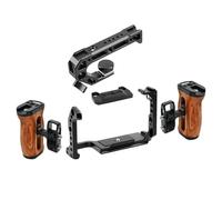 Compatible for Sony FX30 & FX3 Camera, Rabbit Cage Protection Frame with Upper Side Handle(Blue)