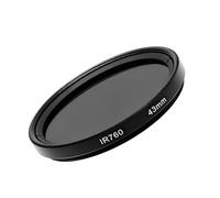 Compatible for Sony IR760 Infrared Filter 40.5-72mm | Blocks visible light to capture unique monochrome infrared artistic photography effects(55mm)
