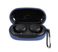 Compatible for Sony WF-XB700 Case, LvBu Anti-Lost & Shockproof Easy Carrying Protective Silicone Case Cover Compatible with Sony WF-XB700 Earbuds (Blue)