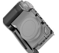 Compatible For Sony ZV-E10 Aluminum Cage | 1/4 inch threads & cold shoe slots expand gear setup for vlog and travel shooting(2)