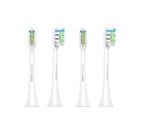 Compatible for SOOCAS Electric Toothbrush ，Compatible for SOOCAS X1 X3 X3U X5 Teeth Brush Replacement Heads(White 4 pcs)