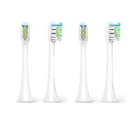 Compatible for SOOCAS Electric Toothbrush Heads Replacement,Compatible for X1 X3 X3U X5 Sonic Teeth Brush(White 4 pcs)