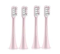 Compatible for SOOCAS Electric Toothbrush Heads Replacement,Compatible for X1 X3 X3U X5 Sonic Teeth Brush(Pink 4 pcs)