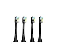 Compatible for SOOCAS Sonic Electric Toothbrush Heads Replacement X1 X3 X3U X5 Teeth Brush(Black 4 pcs)