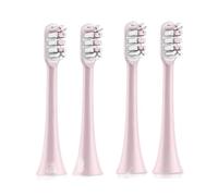Compatible for SOOCAS Sonic Electric Toothbrush Heads Replacement X1 X3 X3U X5 Teeth Brush(Pink 4 pcs)