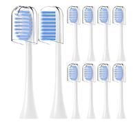 Compatible for Spotlight Oral Care Electric Toothbrush Replacement Brush Heads,for Sonic Toothbrus(White)