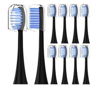 Compatible for Spotlight Oral Care Electric Toothbrush Replacement Brush Heads,for Spotlight Oral Care Sonic Electric Toothbrus(Black)