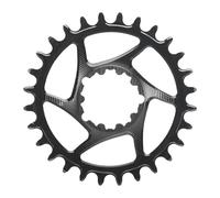 Compatible for SRAM XX1 Eagle 3mm Offset Chainring 28-38T - Black Round MTB Narrow Wide Sprocket Chainwheel(36T)