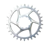 Compatible for SRAM XX1 Eagle 3mm Offset Chainring 28-38T - Silver Round MTB Narrow Wide Sprocket Chainwheel(28T)