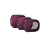 Compatible For STARTRC 3pcs Optical Glass Filters ND16/ ND64/ ND256 Multi-layer Coating Filter Drone Accessories Compatible for DJI Mini 4 Pro