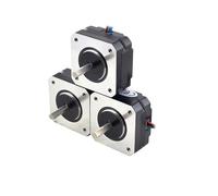 Compatible for STEPPERONLINE， 17HS08-1004S Nema 17 Stepper Motor 20.5mm 16Ncm 1A 42 Step Motor 4-Lead for Extruder CNC XYZ 3D Printer(1PC 17HS08-1004S)