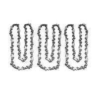 Compatible for Stihl MS170, MS171, MS180, MS181 Electric Saw Accessories - 3-Piece Chainsaw Semi Chisel Chains, 3/8" LP, 0.050" Gauge, Drive Link for Cutting and Garden Hand Tools