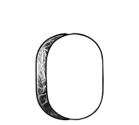 Compatible For Studio & Outdoor Photography - 60/90/100cm Portable Collapsible Reflector Diffuser With Carry Bag(60cm Silver White)