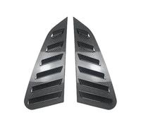 Compatible For Subaru Impreza WRX STI 2011-2014 Car Rear Window Louver Shutter Cover Side Vent Trim Windshield Cover ABS Car Accessories(Carbon Look)