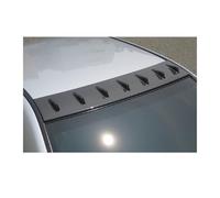 Compatible For Subaru Leopard Generation 7, 8, 9 Sti Three Box Modification Carbon Fiber Fin Top Wing, Tail(Carbon fiber shark w)