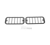 Compatible For Suzuki Jimny Rear Bumper Taillight Grille Fog Light Lamp Cover Protect Compatible For Suzuki Jimny 2007-2017 Accessories,Black