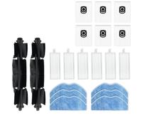 Compatible for Tefal,Compatible for Rowenta, X-plorer Serie 75S RR8577WH, + RG8597W / RR8587WH Accessories Brush Hepa Filter Mop Wipe Dust Bag Washable Pad(Set7)