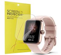 Compatible for Tensky Smartwatch Screen Protector, onetuo [6 Pack] Full Coverage TPU Clear Film Compatible for Tensky TK01 Smartwatch 1.5 inch (6 Pack)