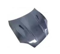 Compatible For Tesla Model S 2014-2023 SLTF Real Forged Carbon Fiber Front Bumper Bonnet Engine Hood Vent Cover(Black)