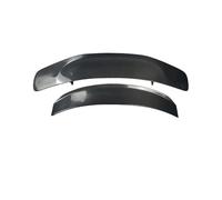 Compatible For Tesla Model Y - Sleek Carbon Fiber Tailgate Upgrade Dual-Layer Rear Spoiler Wing No-Drill Installation(Glossy carbon)