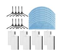 Compatible For Tesvor S7 Pro Robot Vacuum Cleaner Side Brush Hepa Filter Mop Cloths Rag Accessories Replacement Attachment Kit Spare Part (Color : Set 13)