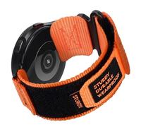 Compatible for Timex Marlin Bands, 20mm, 22mm, 24mm Quick Release Rugged Nylon Sports Strap with Woven Loop Design Compatible for Timex Expedition watch (Orange, 24mm size band)