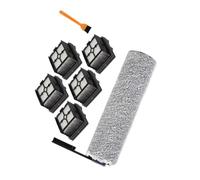 Compatible For Tineco Floor ONE S5 Combo，Cleaning Tools Cordless Wet Dry Vacuum Cleaner Set Replacement Accessories Brush Roller Vacuum HEPA Filter (Color : 1brush 5Filter)