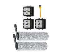Compatible For Tineco Floor ONE S5 Combo，Cordless Wet Dry Vacuum Cleaner Accessories Brush Roller HEPA Filter Cleaning Brush Dust Filter (Color : Brush 2pcs Filter 3pcs)