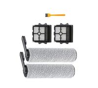 Compatible For Tineco Floor ONE S5 Combo，Cordless Wet Dry Vacuum Cleaner Accessories Brush Roller HEPA Filter Cleaning Brush Dust Filter (Color : Brush 2pcs Filter 2pcs)
