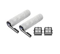 Compatible For Tineco Floor One S5. Combo Roller Brush And Hepa Filters Wet Dry Cordless Vacuum Cleaner Spare Parts Accessories Replacement (Color : 4 PCS)