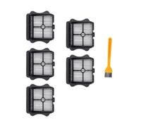 Compatible For Tineco Floor ONE S5 Floor/One S5 Pro，Cordless Wet Dry Vacuum Cleaner Replacement Accessories Roller Brush HEPA Filter Main Brush (Color : Filter 5pcs)