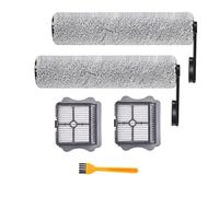 Compatible For Tineco Floor ONE S5 Floor/One S5 Pro，Cordless Wet Dry Vacuum Cleaner Replacement Accessories Roller Brush HEPA Filter Main Brush (Color : Filter 2pcs Main Brush 2pcs)