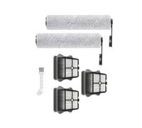 Compatible For Tineco Floor ONE S5/ Pro 2，Floor ONE S5，Cordless Wet Dry Vacuum Cleaner Cleaning Accessories Replacement HEPA Filter Brush Roller (Color : Brush 2pcs Filter 3pcs)