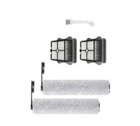 Compatible For Tineco Floor ONE S5 / S5 Pro，Cordless Wet Dry Vacuum Cleaner Accessories Spare Parts Kits HEPA Filter Soft Roller Brush Filter Element (Color : Brush 2pcs Filter 2pcs)