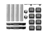 Compatible for Tineco, Soft Roller Brush HEPA Filters Kit Floor One S9 Artist Pro/ S9 Artist Steam Floor Washer Handheld Vacuum Cleaner Part(Big Set)