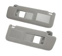 Compatible For Toyota Land Cruiser J12 2002-2009 2003 74310-6A020 Sun Visor With Lamp Gray Left Side Right Side Sunvisor Sunshield Sunshade(A Pair of Gray)