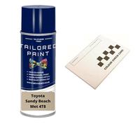 Compatible For Toyota RAV-4 2005-2012 Aerosol Spray Paint (Aerosol Paint, Sandy Beach Met 4T8)