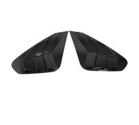 Compatible For Toyota RAV4 2019 2020 2021 2022 2023 Car Rear Window Louver Shutter Cover Side Vent Trim Sticker Scoop Exterior Accessories(Gloss Black)
