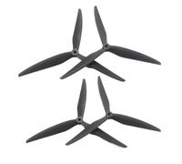 Compatible for Tracker 2 Pairs 10inch 1050-3 3-Blade Propeller PC Fiberglass Carbon Nylon for Multirotor Drone(2 Pair)
