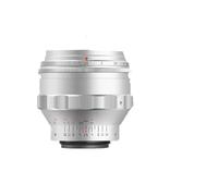 Compatible For TTArtisan - 75mm F1.5 Full Frame Prime Lens, M42-mount Swirly Bokeh Humanities Photography Lens (562g) g(Silver)