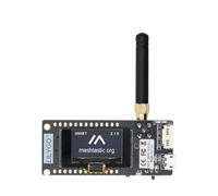 Compatible For TTGO， Meshtastic LoRa32 ESP32 LoRa Development Board SX1276 SX1278 Module 433/868/915MHz 0.96 Inch OLED LoRa Low Power(SX1276 915MHz)