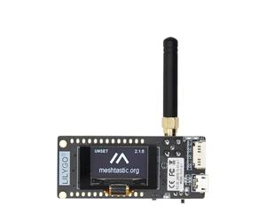 Compatible For TTGO， Meshtastic LoRa32 ESP32 LoRa Development Board SX1276 SX1278 Module 433/868/915MHz 0.96 Inch OLED LoRa Low Power(SX1276 915MHz)