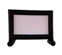 Compatible For Universal Customize Size Outdoor Giant Inflatable Screen with Stand Frame Movie Screen for Outdoor Theater Cinema Night Backyard Pool Fun(200INCH)
